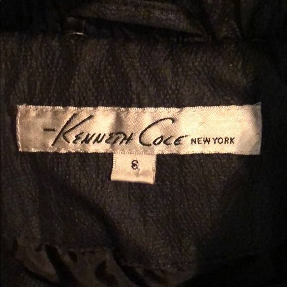 Kenneth Cole Black Shawl Jacket - Picture 9 of 13